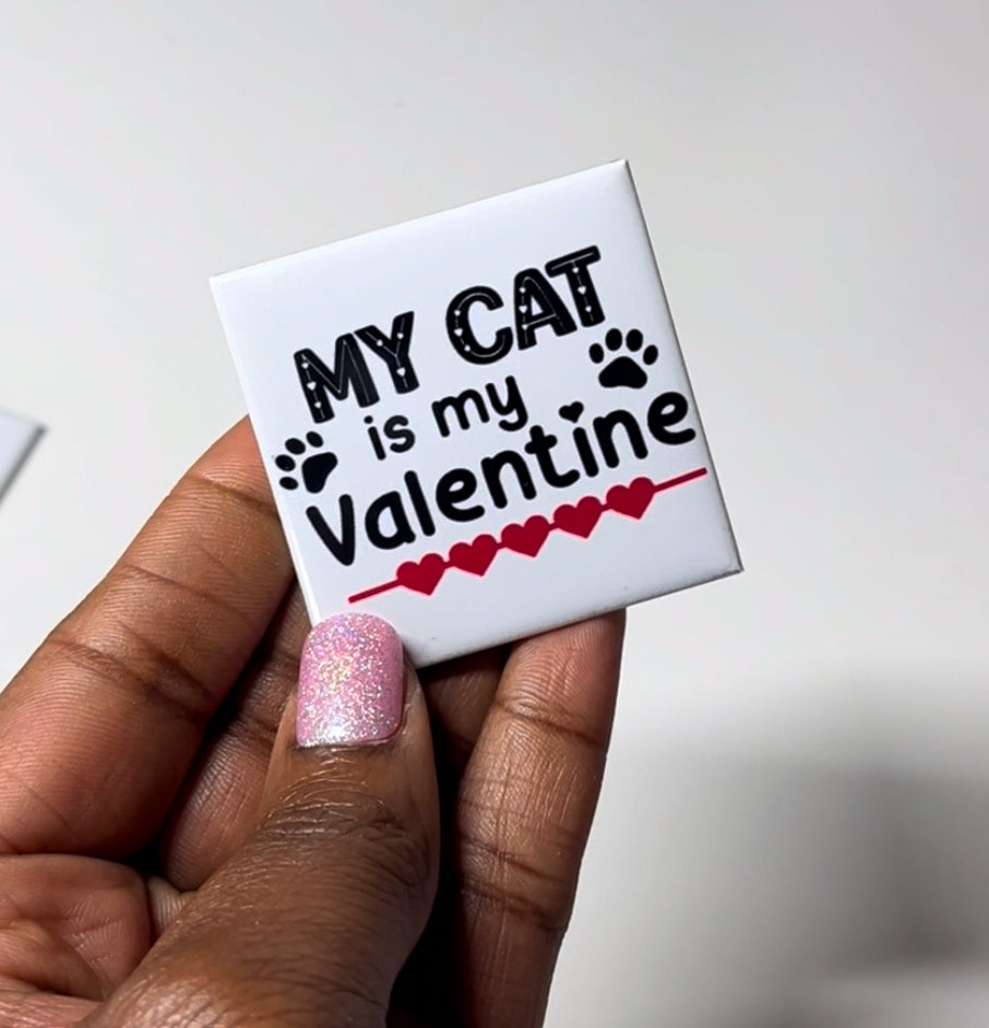 My cat is valentine